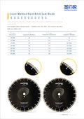 Laser Welded Silent Hard Brick Blade